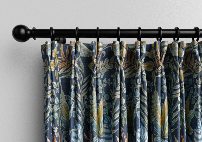 Paloma, Indigo - Made to Measure Curtain - Image 10